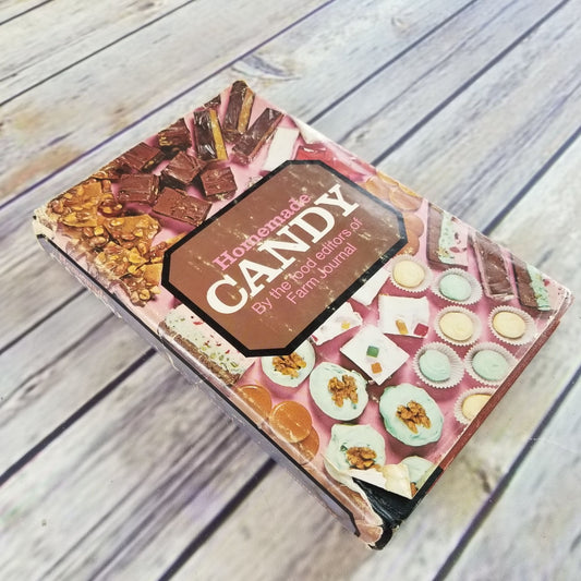 Vintage Cookbook Homemade Candy by Farm Journal Editors 1970 First Edition Hardcover with Dust Jacket - At Grandma's Table