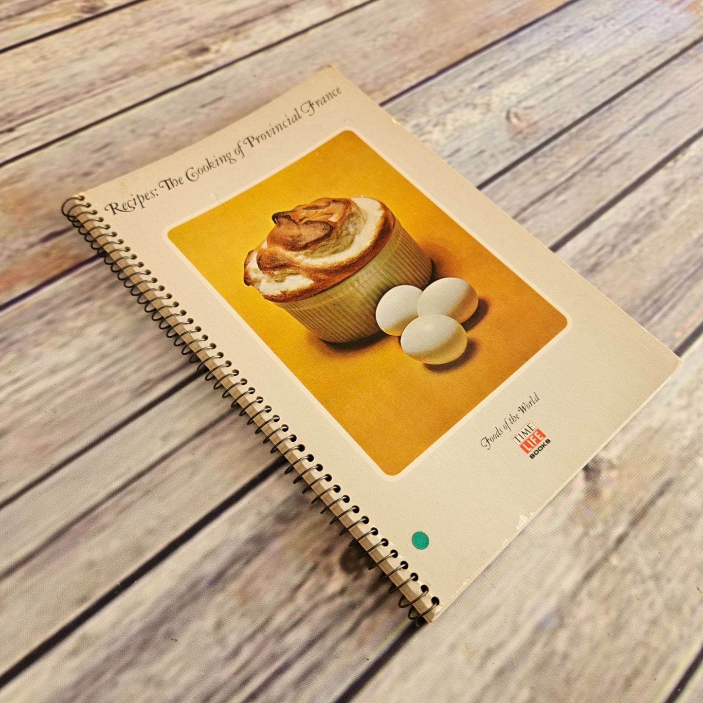 Vtg French Cookbook The Cooking of Provincial France Time Life Books Foods of the World 1968 Spiral Bound