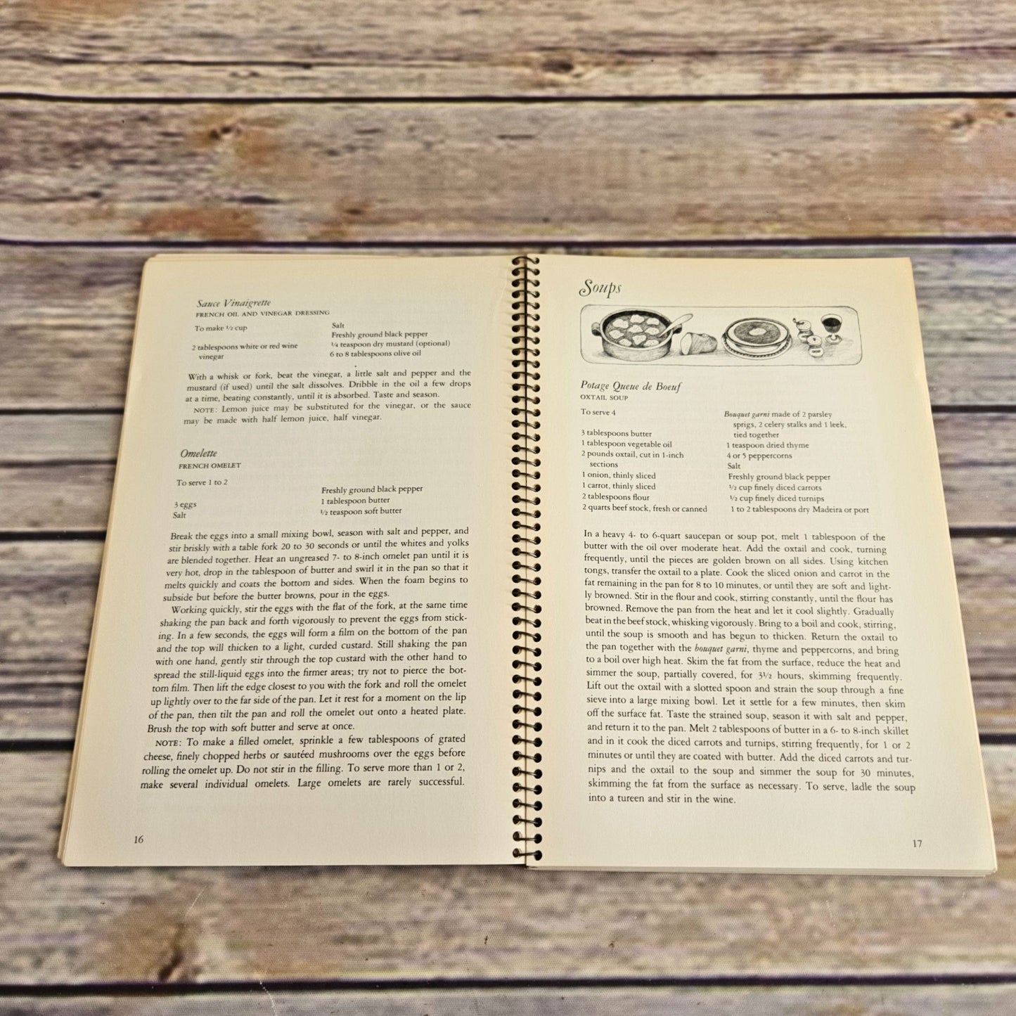 Vtg French Cookbook The Cooking of Provincial France Time Life Books Foods of the World 1968 Spiral Bound