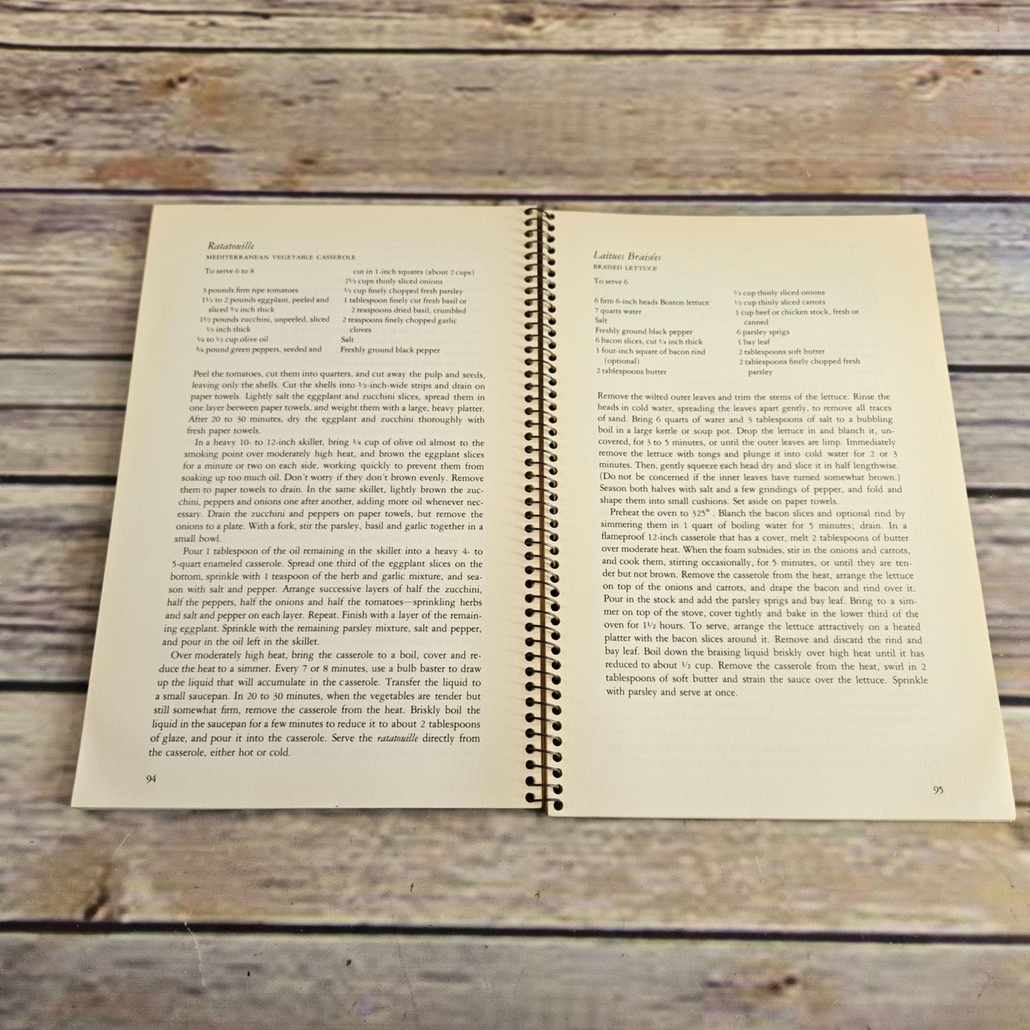 Vtg French Cookbook The Cooking of Provincial France Time Life Books Foods of the World 1968 Spiral Bound