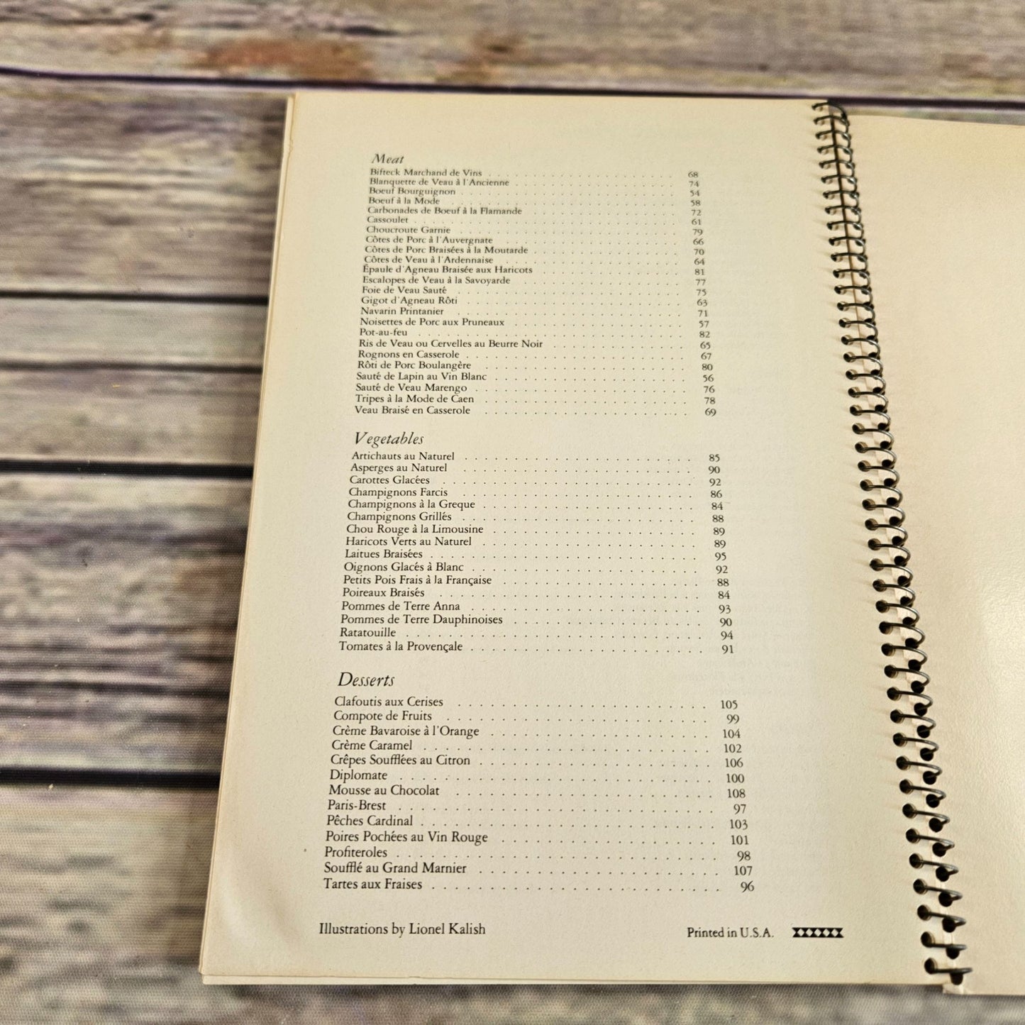 Vtg French Cookbook The Cooking of Provincial France Time Life Books Foods of the World 1968 Spiral Bound