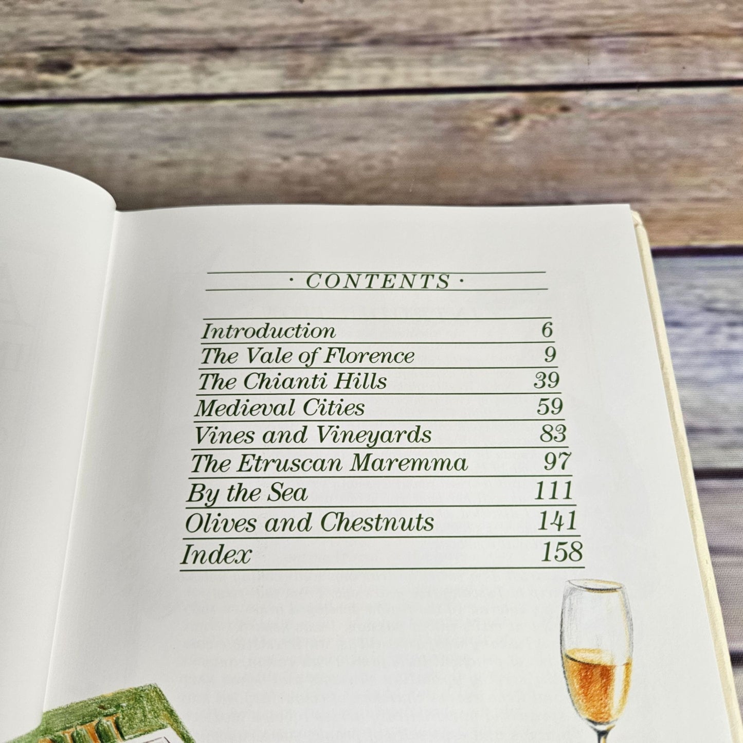 Vintage Italian Cooking Cookbook A Table in Tuscany Leslie Forbes 2001 Hardcover Recipes