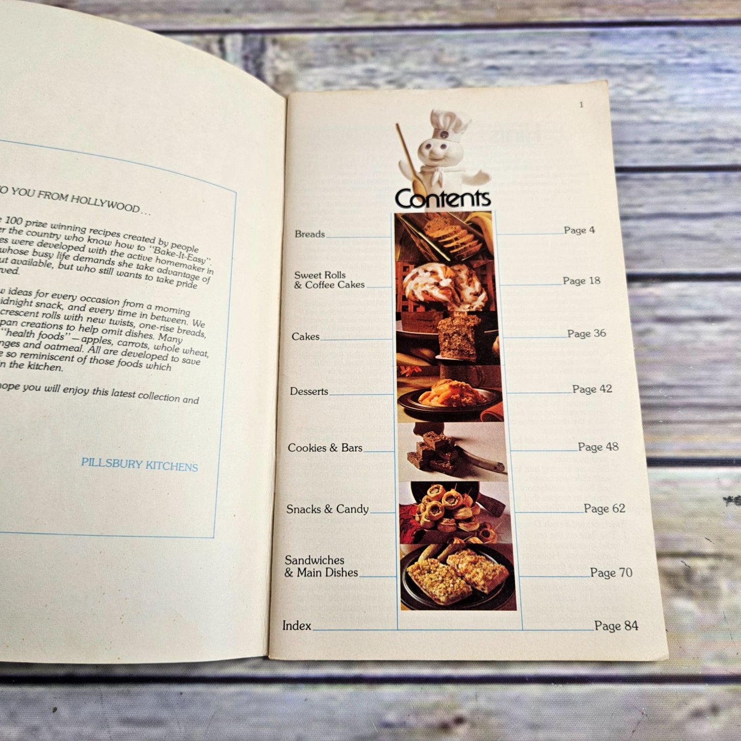 Pillsbury Bake it Easy Bake Off Cookbook 24th Annual Contest 1973 Paperback Booklet Grocery Store Vintage