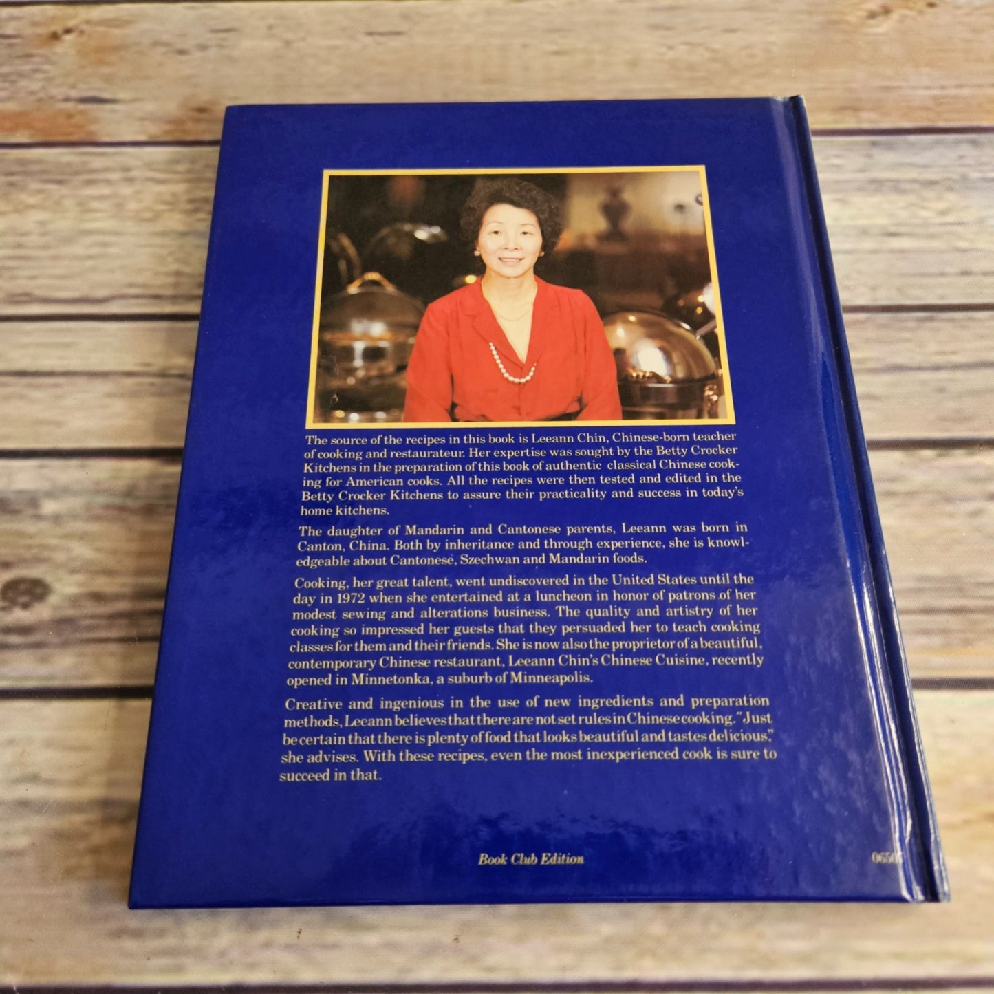 Vintage Cookbook Betty Crocker Chinese Cookbook 1981 Hardcover Leeann Chin NO Dust Jacket