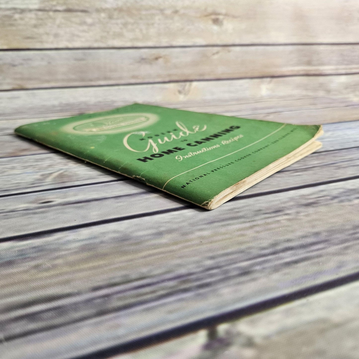 Vintage Cookbook National Pressure Cooker Recipes and Instructions 1970s Manual 1979 Canner Canning