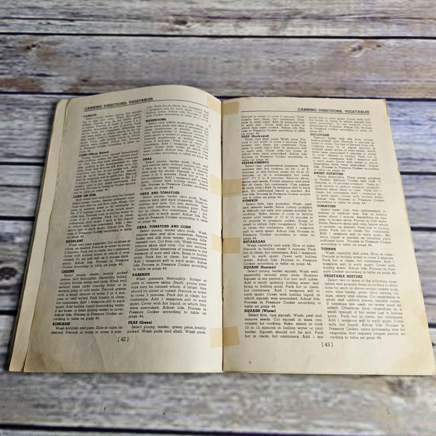 Vintage Cookbook National Pressure Cooker Recipes and Instructions 1970s Manual 1979 Canner Canning