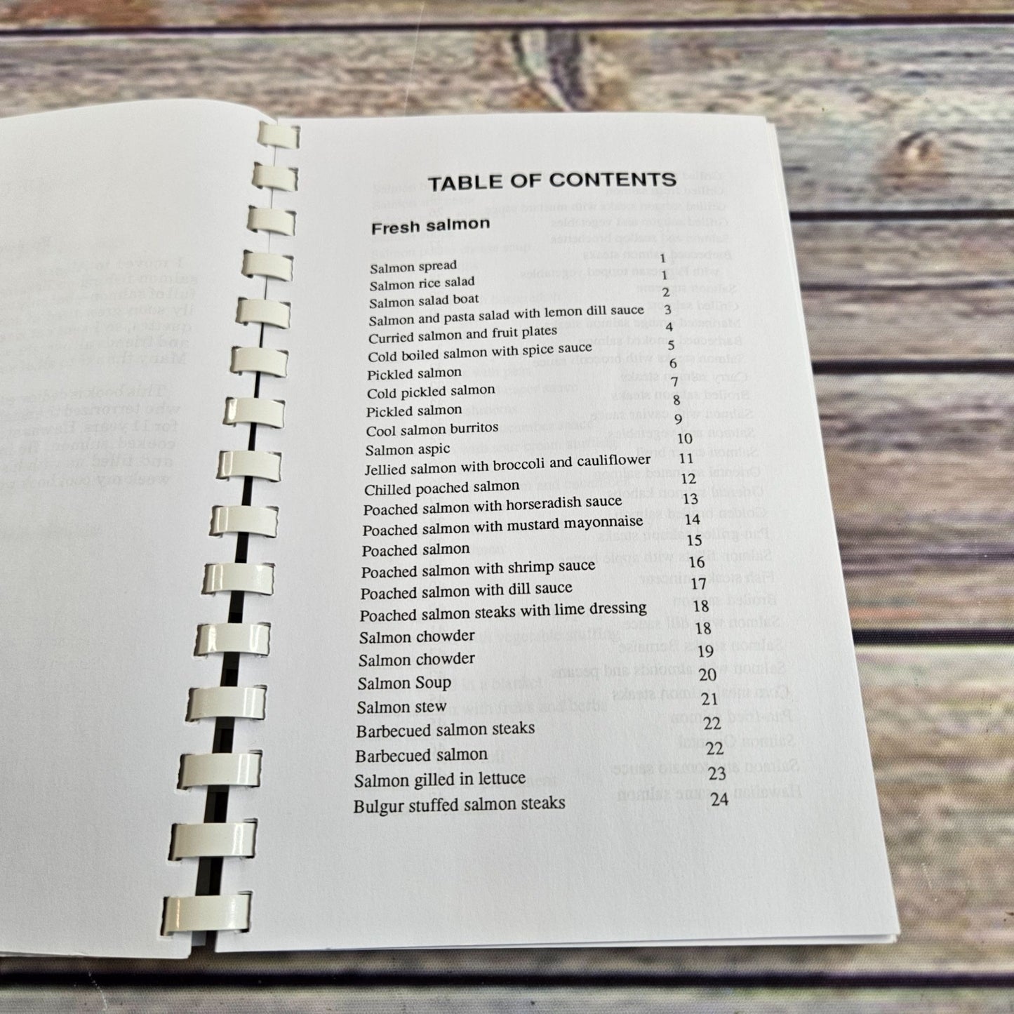Vintage Cookbook Salmon Recipes from Alaska 1987 Cecilia Nibeck AK Enterprises Alaska Seafood Cookbook Recipes Spiral Bound