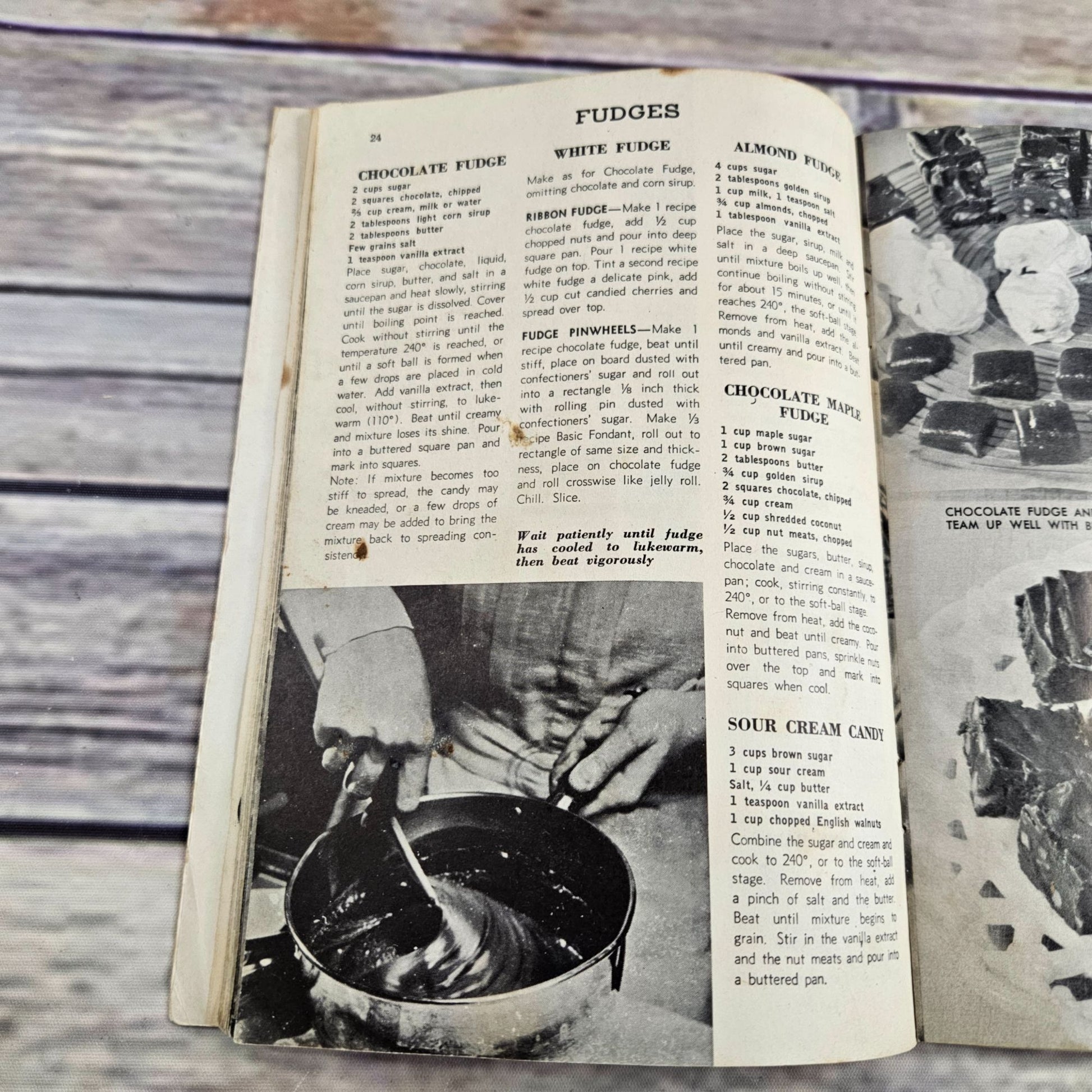 Vintage Candy Cookbook 250 Candy Recipes Culinary Arts Ruth Berolzheimer 1950 Candy Book Paperback Booklet - At Grandma's Table