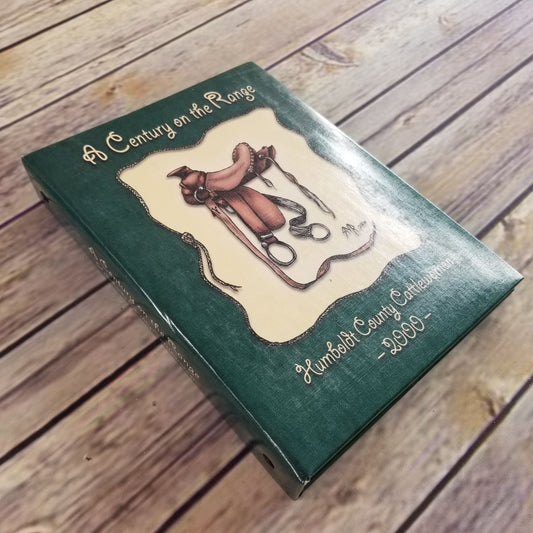 Vintage California Cookbook Fortuna Humboldt County Cattlewomen A Century on the Range 3 Ring Binder - At Grandma's Table