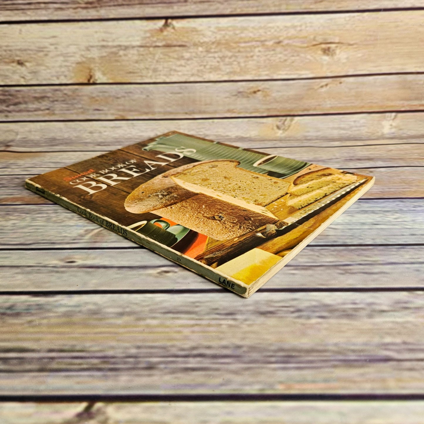 Vintage Cookbook Sunset Breads Recipes 1974 Sixteenth Printing Paperback Book Yeast Breads Sweet Sourdough Quick Breads