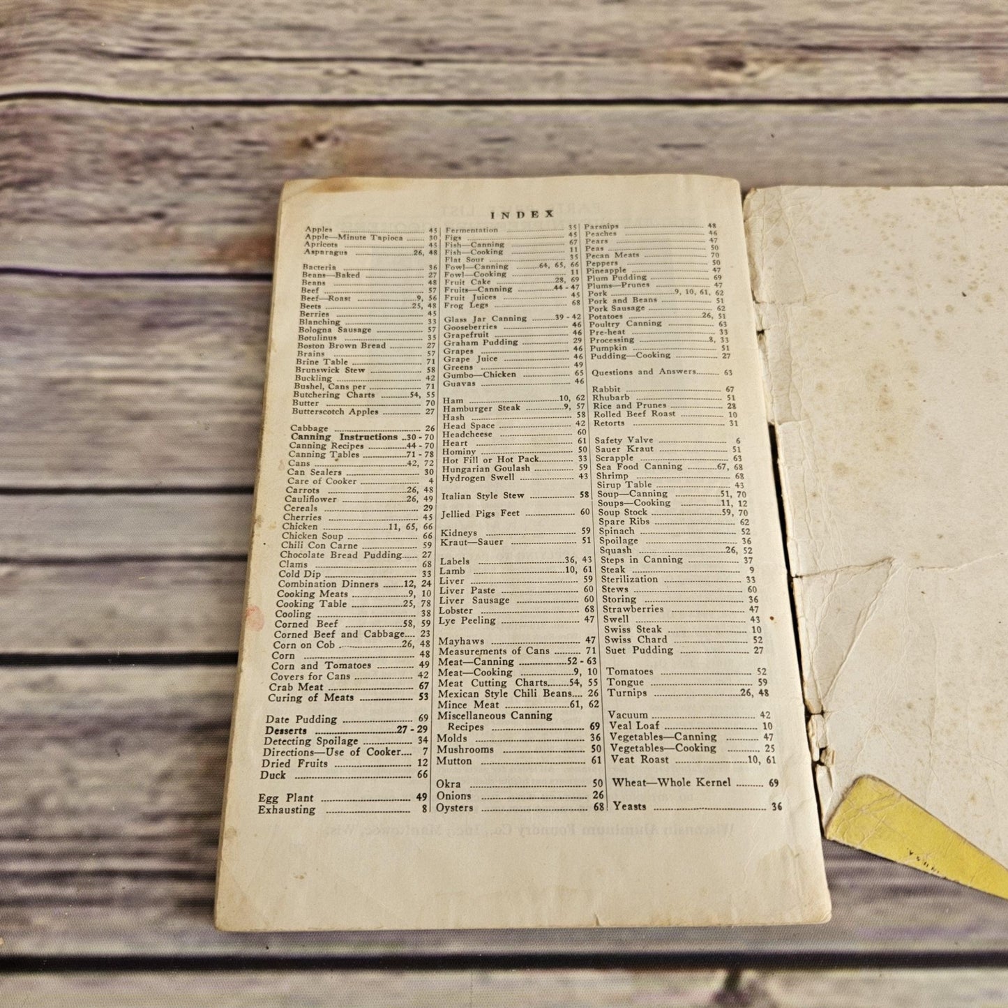 Vintage Canning Cookbook Recipes Wisconsin Aluminum Foundry Co The All American Way Booklet Food Preservation