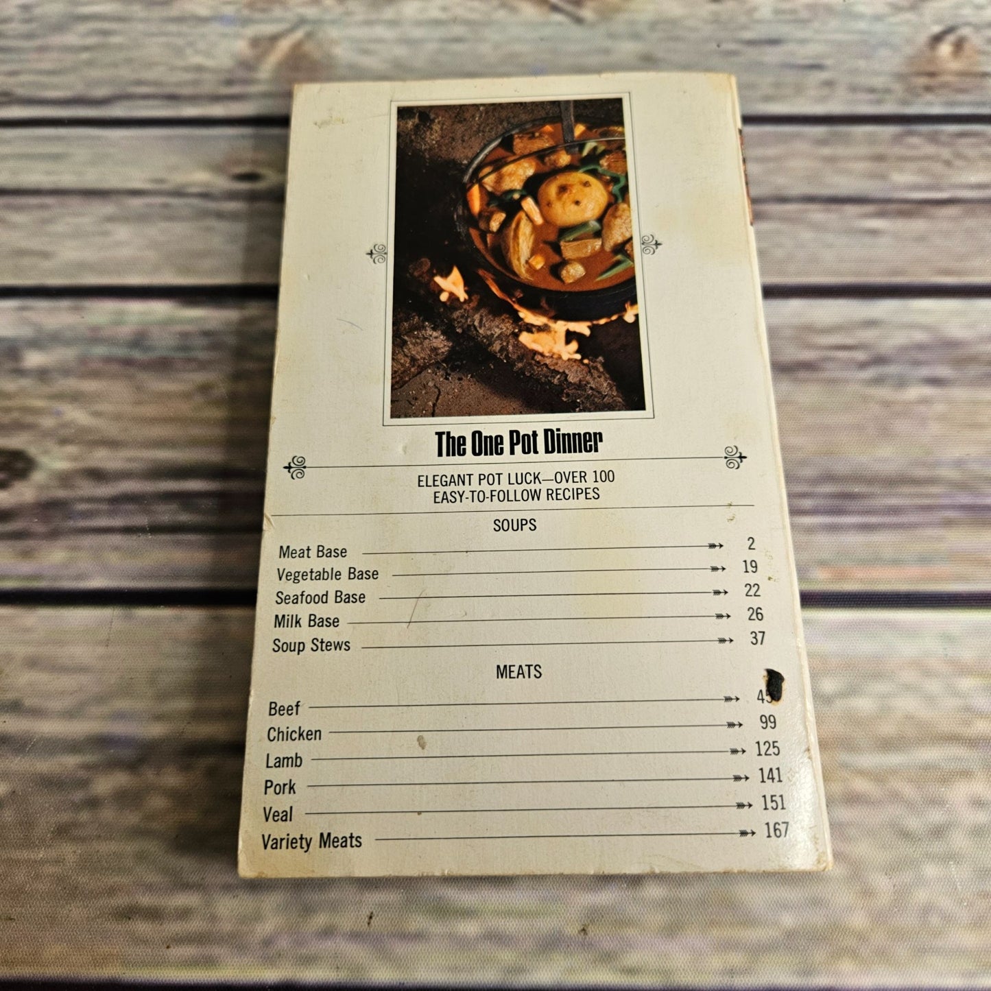 Lux Dish Soap Cook Book 1971 The One Pot Dinner Promo Recipes Cookbook Book Hannah Scheel Paperback