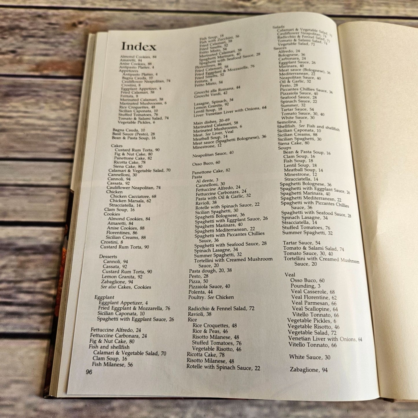 Vintage Italian Cookbook Cooking Class Consumer Guide Editors 1982 Hardcover Italian Food Italian Recipes