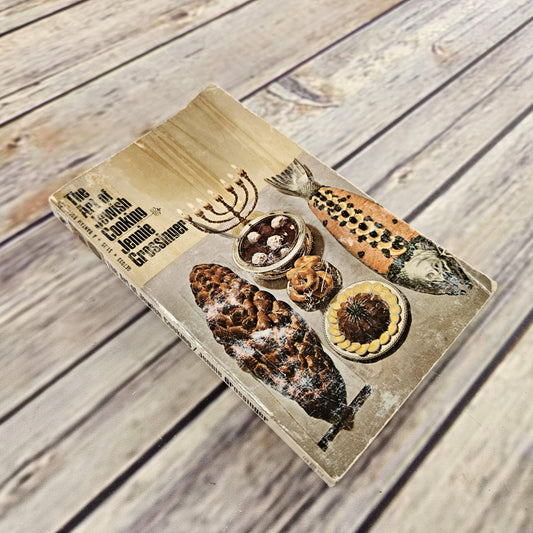 Vintage Cookbook The Art of Jewish Cooking Recipes 1972 Jennie Grossinger Paperback Bantam Book Jewish Food