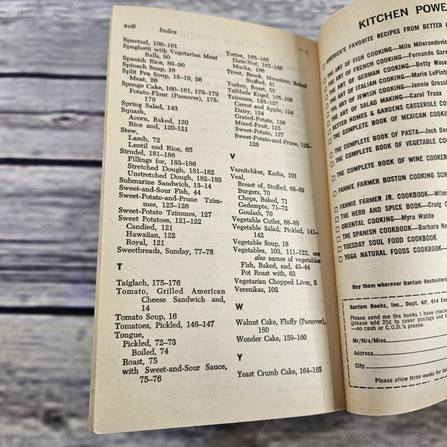 Vintage Cookbook The Art of Jewish Cooking Recipes 1972 Jennie Grossinger Paperback Bantam Book Jewish Food