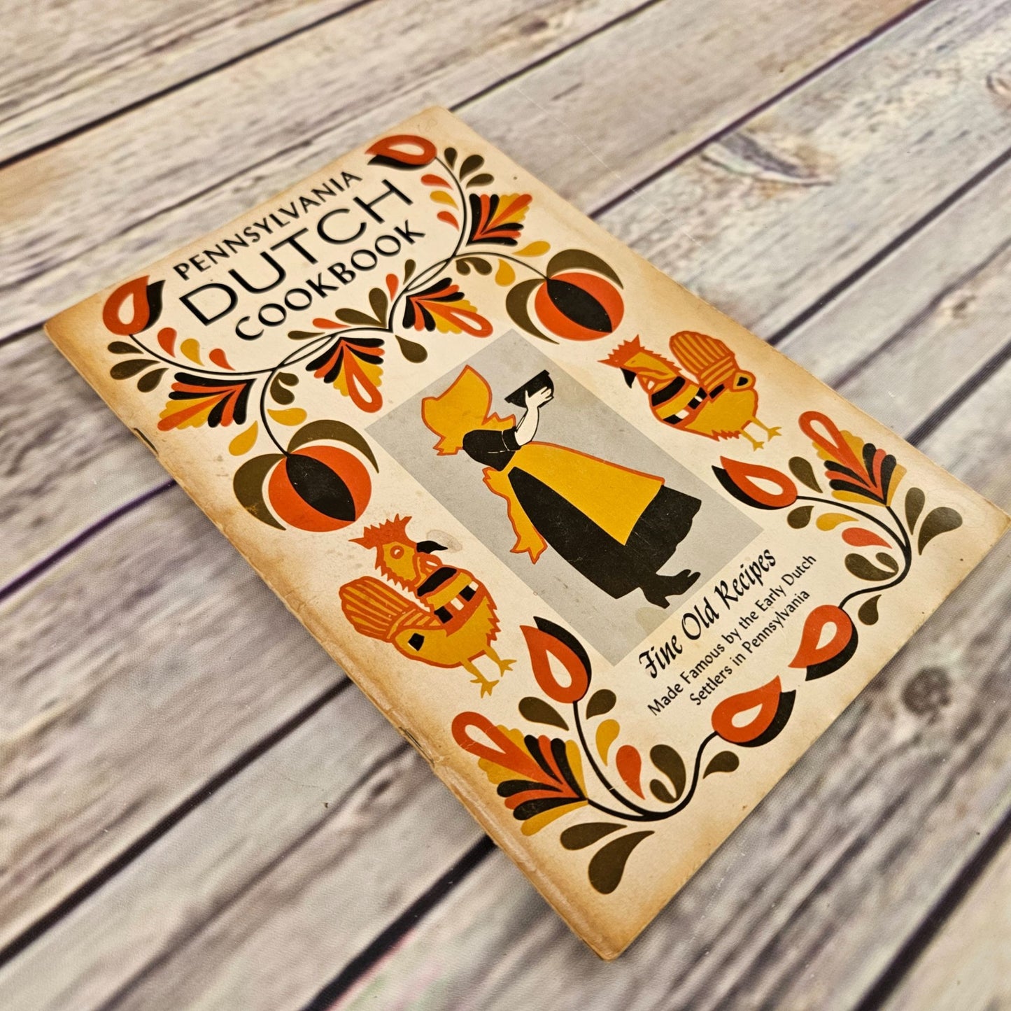 Vintage Cookbook Pennsylvania Dutch Cooking Traditional Dutch Recipes 1961 Paperback Booklet - At Grandma's Table