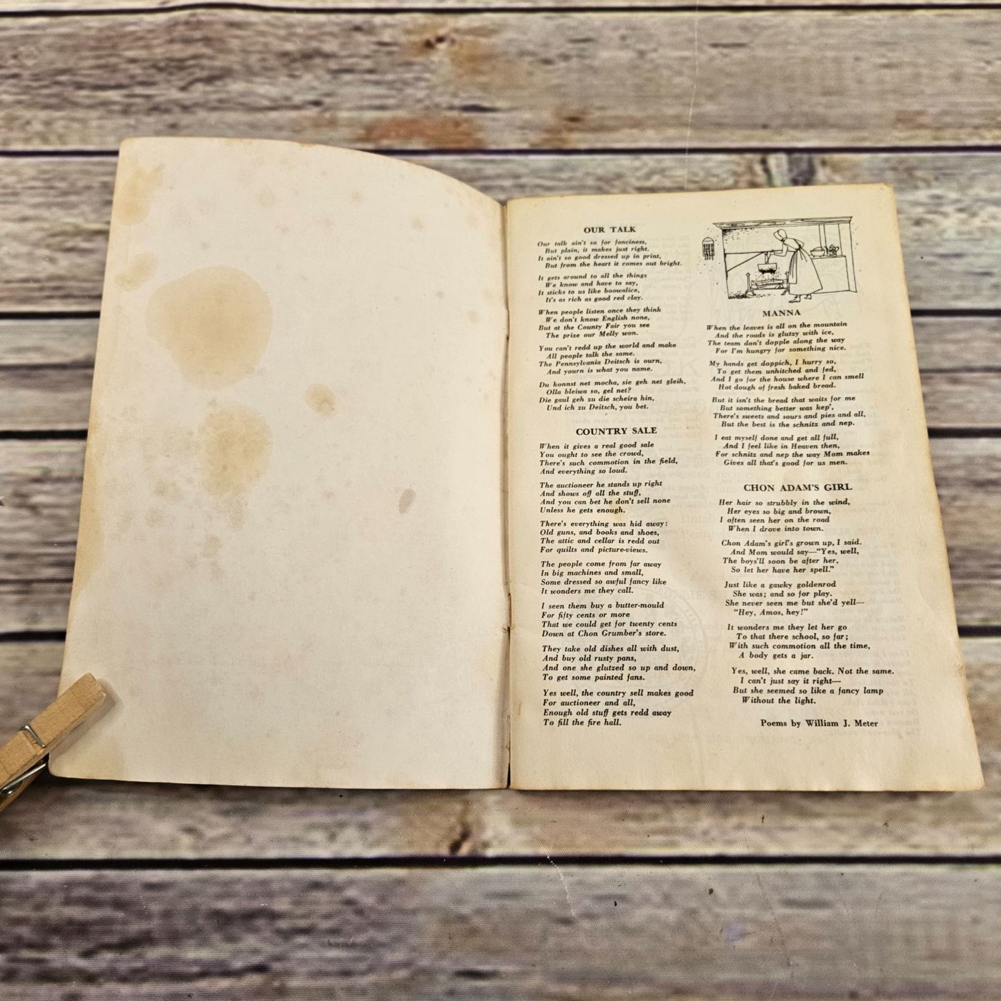 Vintage Cookbook Pennsylvania Dutch Cooking Traditional Dutch Recipes 1961 Paperback Booklet - At Grandma's Table