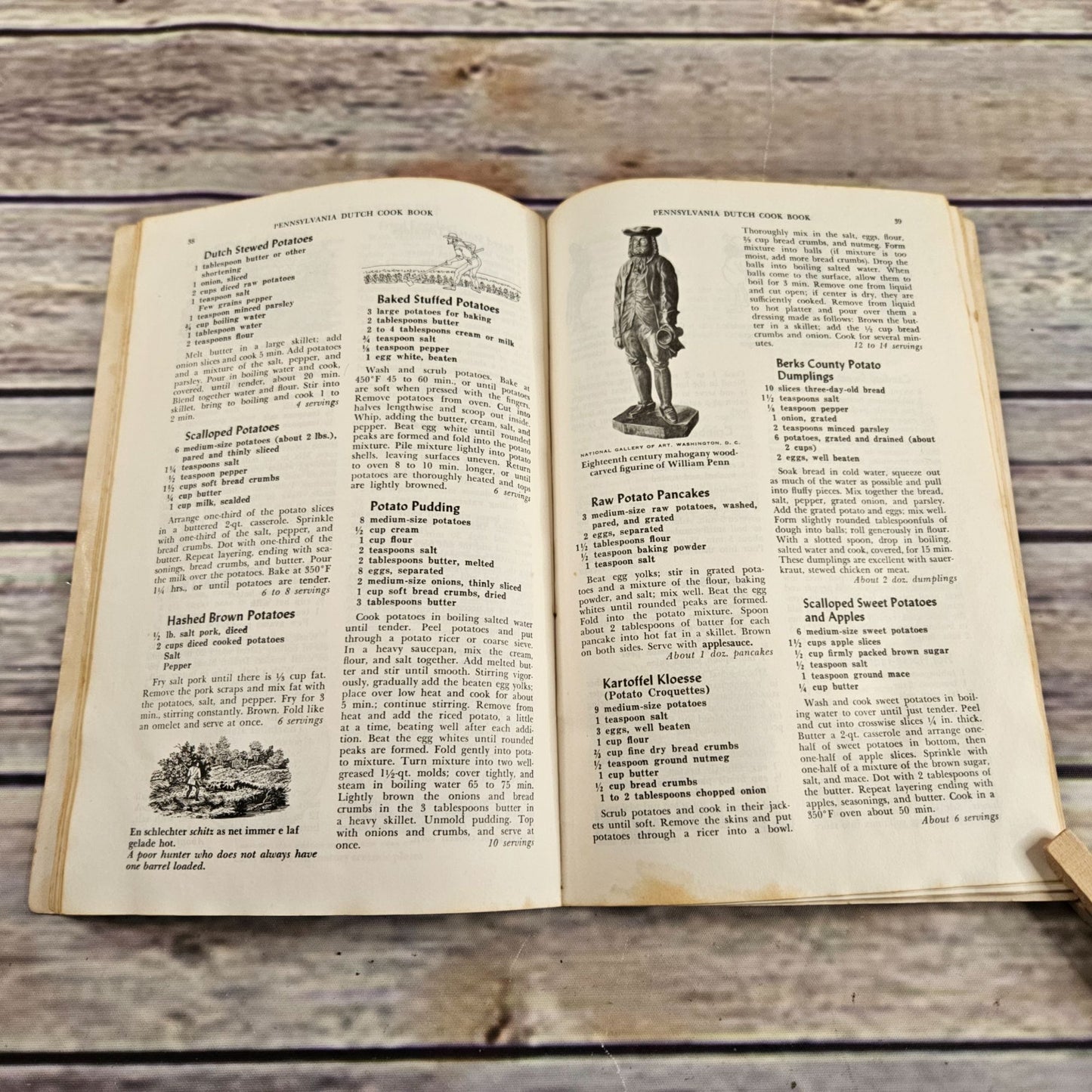 Vintage Cookbook Pennsylvania Dutch Cooking Traditional Dutch Recipes 1961 Paperback Booklet - At Grandma's Table