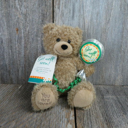 Get Well Soon Teddy Bear Lighthouse Christian Products Balloon Bean Plush 2006 - At Grandma's Table