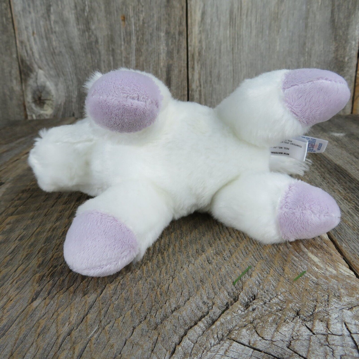 White purple Unicorn Plush Purple Feet Aurora Stuffed Animal 2020
