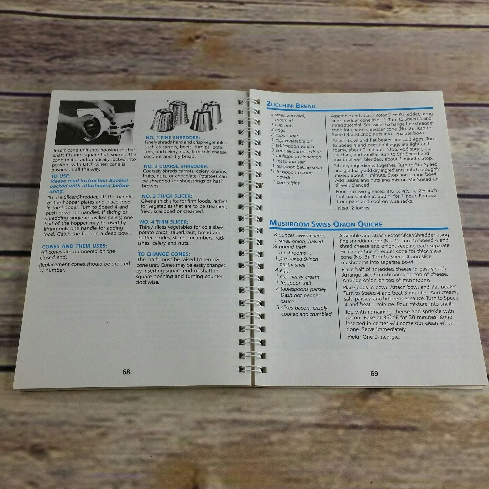 KitchenAid Mixers and Attachments: Recipes and Instructions 1988 Spiral K5SS