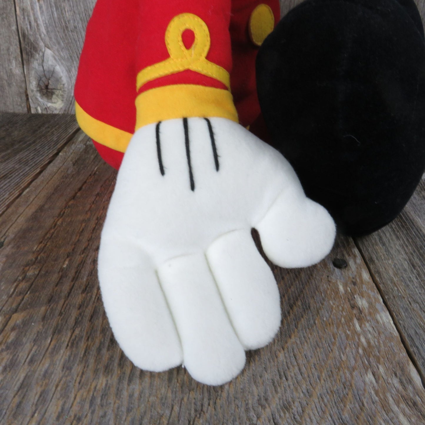 Mickey Mouse Drum Major Plush Disney Macy's Parade Singing Marching Band Uniform Leader Large Stuffed Animal