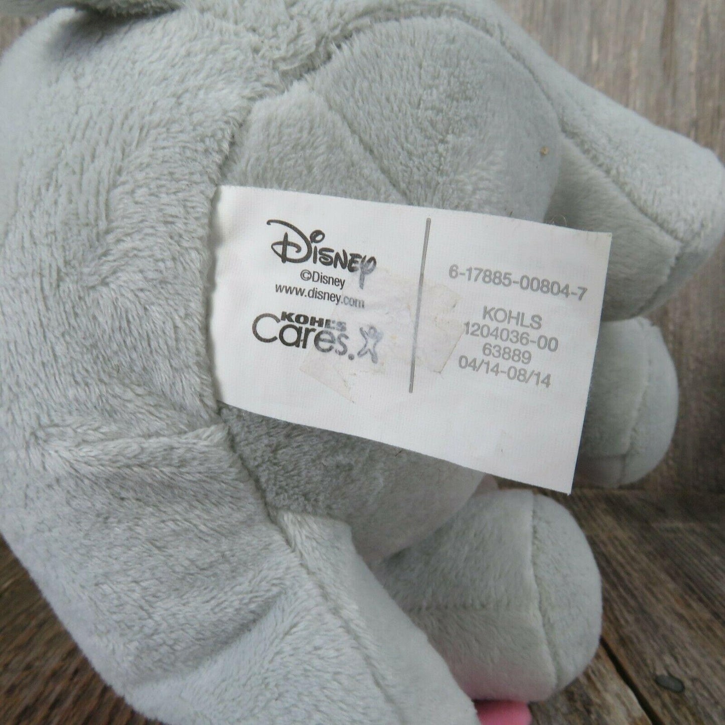 Dumbo Plush Kohls Cares Disney Stuffed Animal Elephant Toy Circus