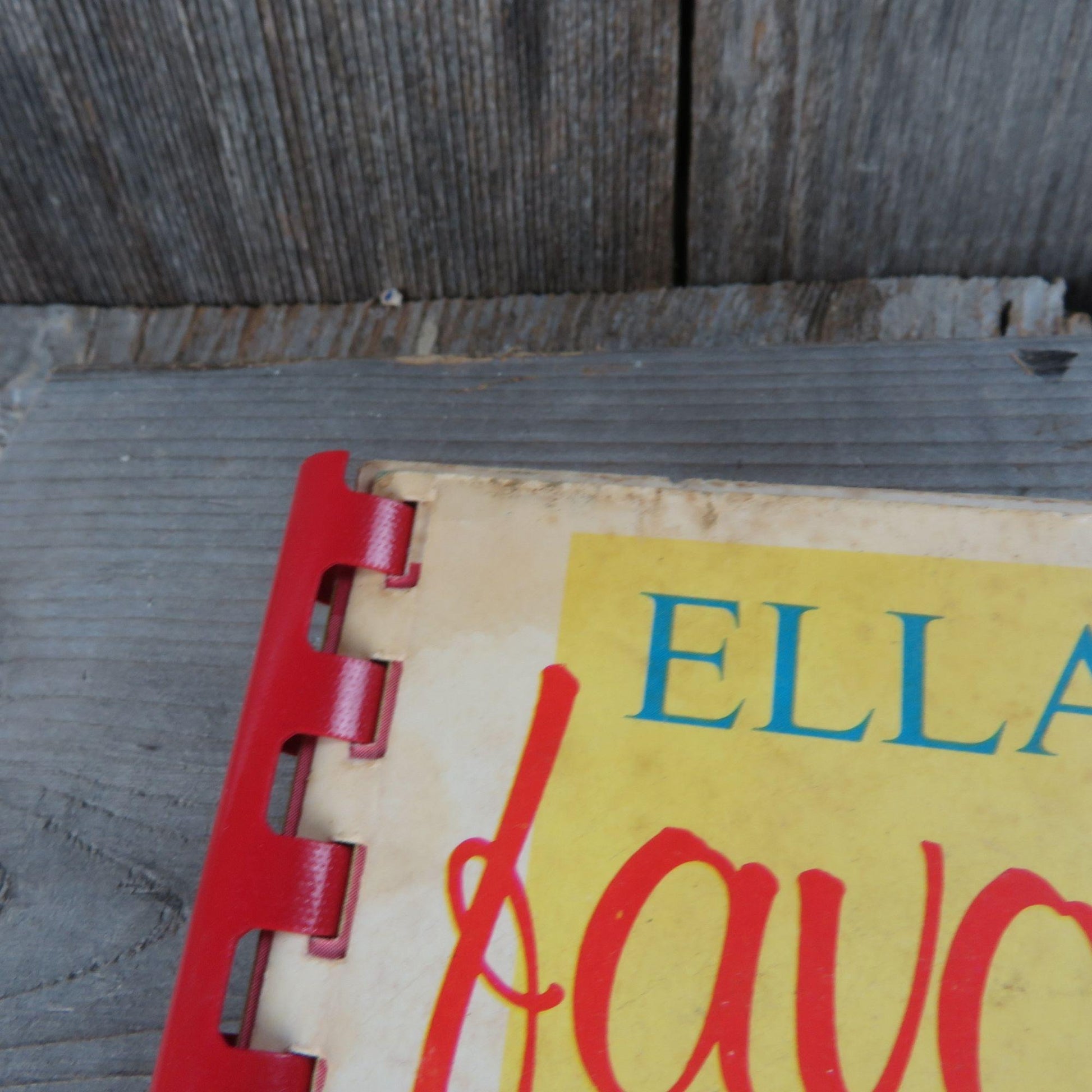 Vintage Cookbook Ella May’s Favorite Recipes Heart Hearth Ella Miller Christian Spiral Bound Paperback Moody Press - At Grandma's Table