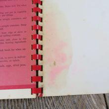 Load image into Gallery viewer, Vintage Cookbook Ella May’s Favorite Recipes Heart Hearth Ella Miller Christian Spiral Bound Paperback Moody Press - At Grandma&#39;s Table