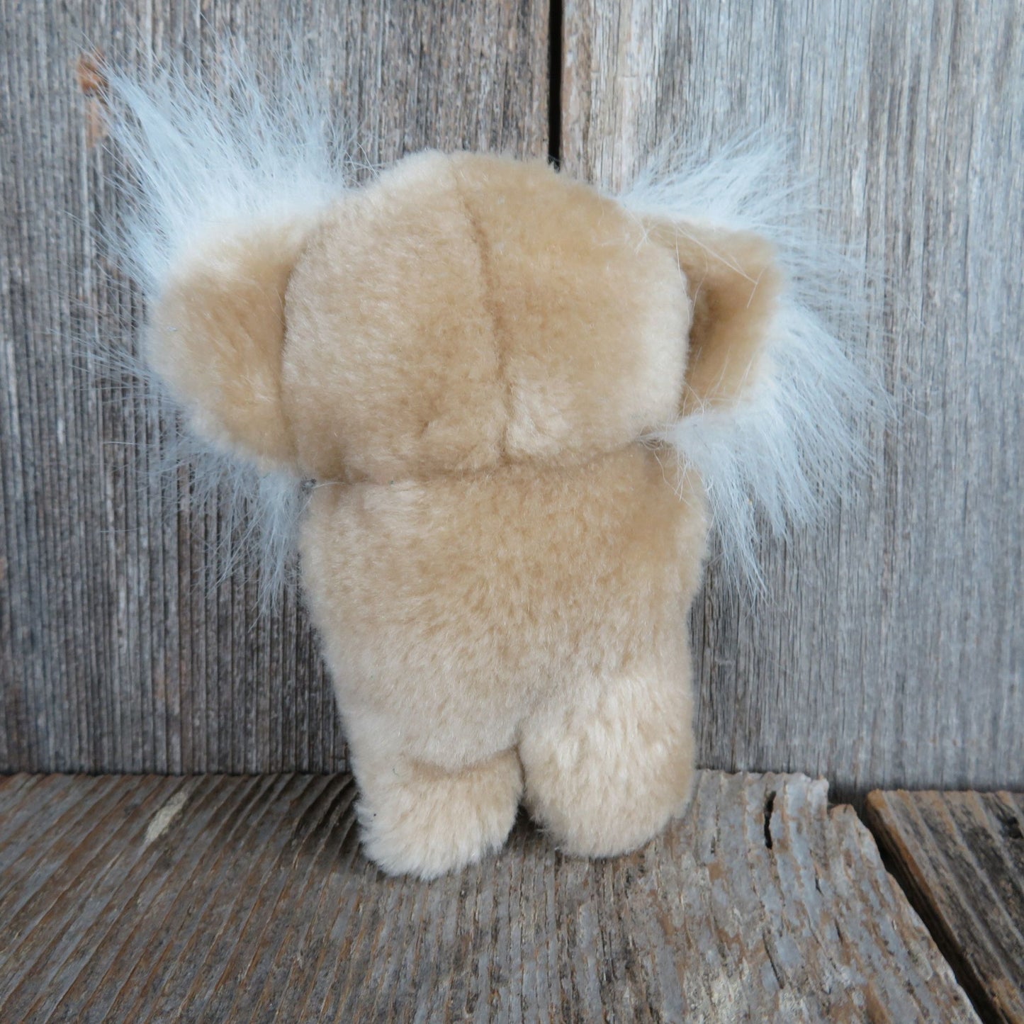 Vintage Koala Bear Plush Tan Brown Stuffed Animal White Ears