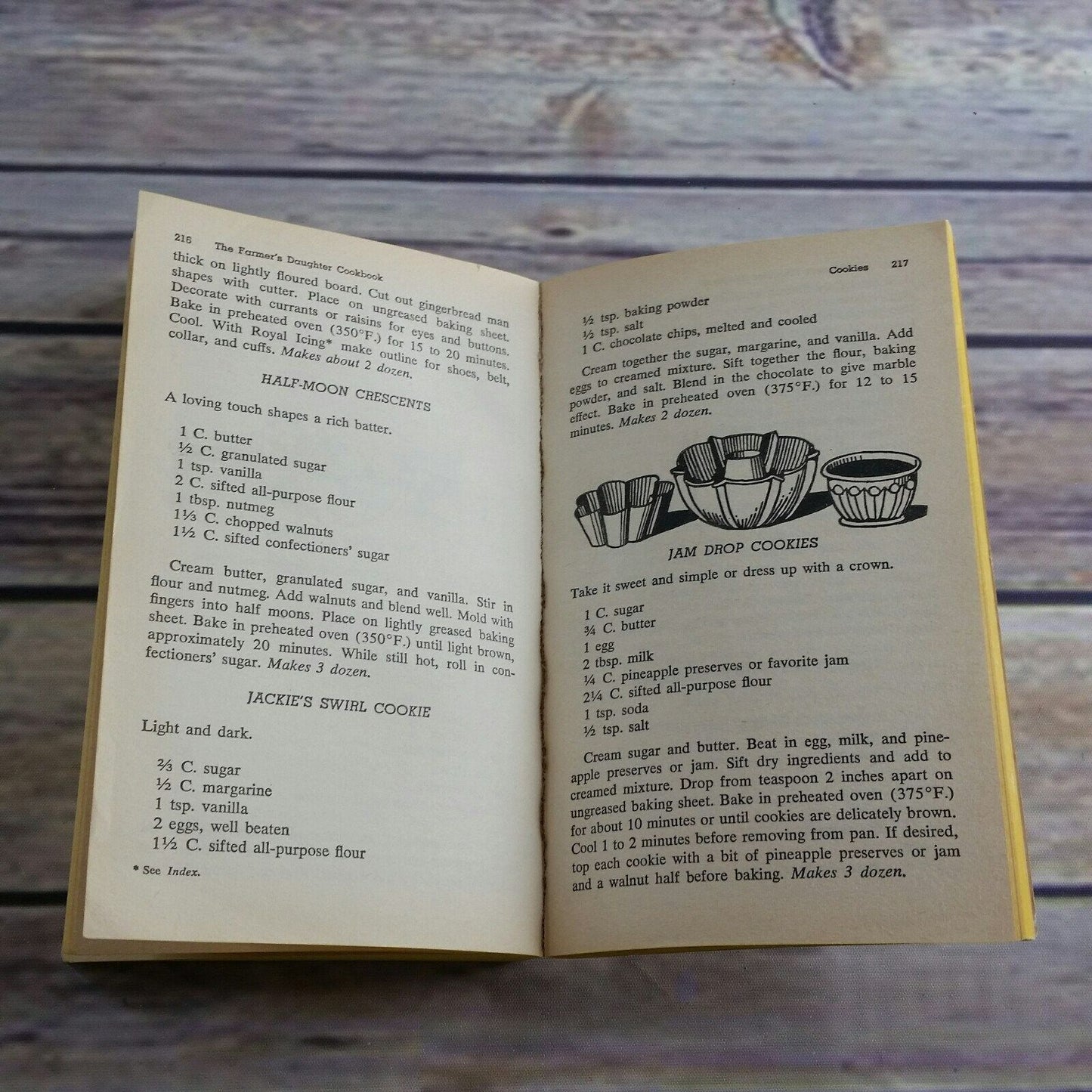 Vintage The Farmer's Daughter Restaurant Cookbook Kandy Norton Henely 1971 Soup Gravy Dessert Canning