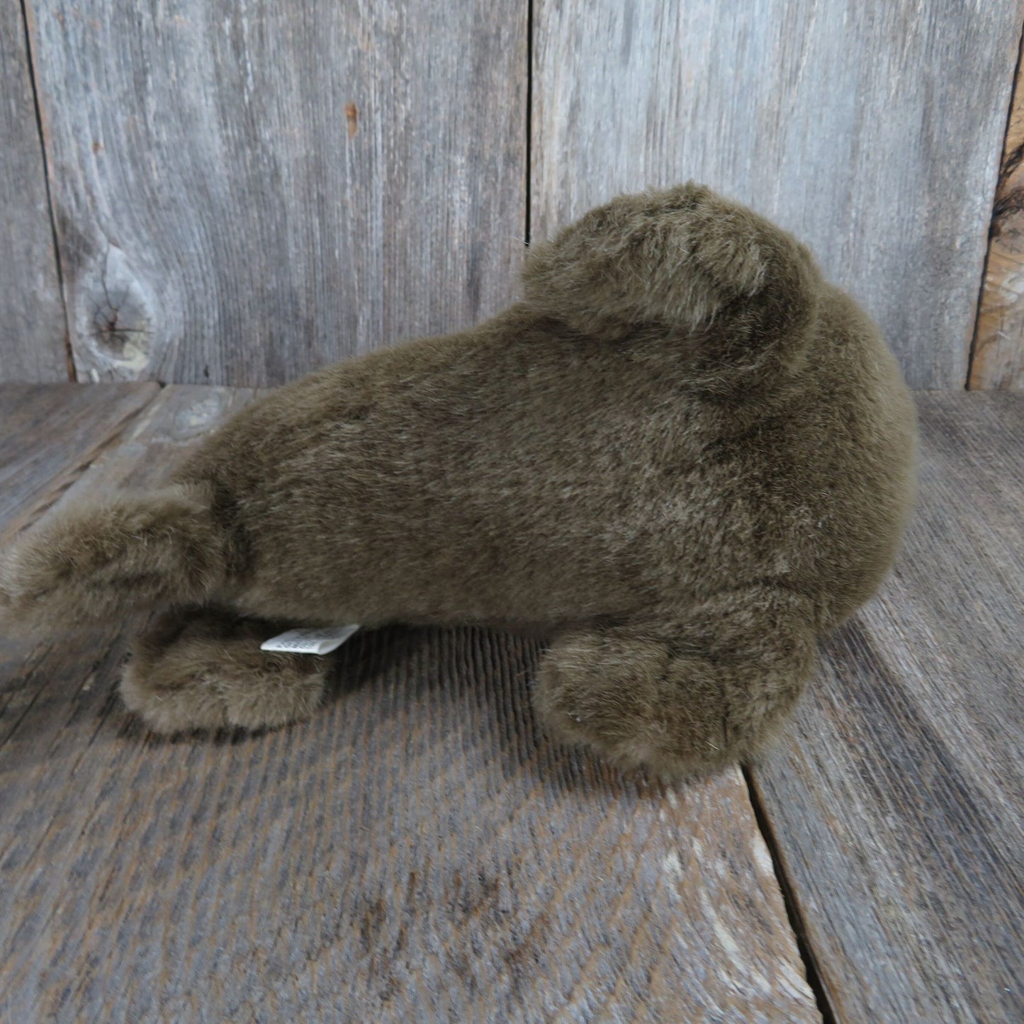 Vintage Seal Plush Sea Lion Brown Stuffed Animal K & M International 1995