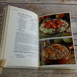 Vintage Cookbook Uncle Ben's Rice Recipes The Magic of Rice 1969 Promo Hardcover