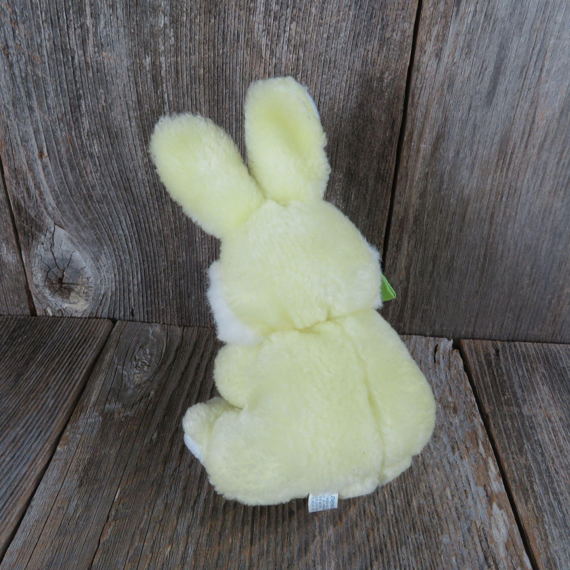 Yellow bunny stuffed sales animal