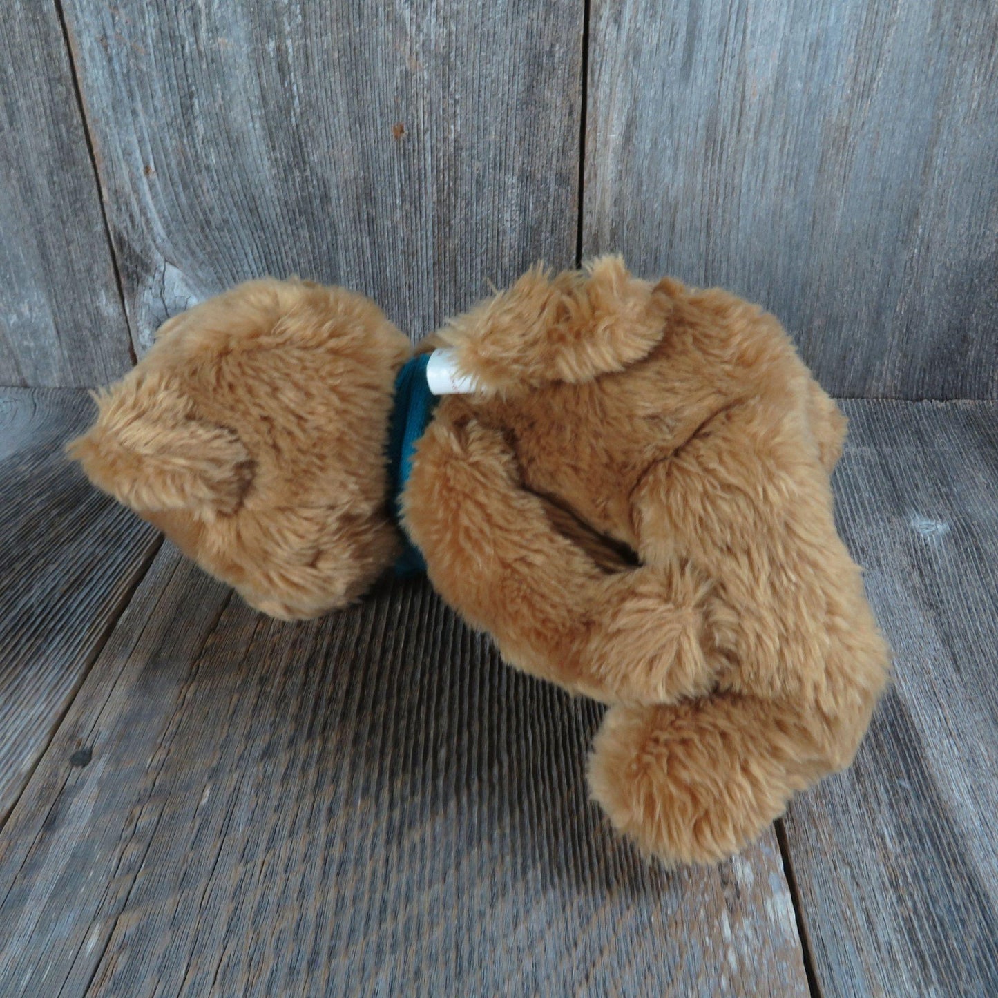 Vintage Hug Bear Jr Teddy Bear Plush Ted Menten Scarf North Jointed American Bear Co. Junior 1983