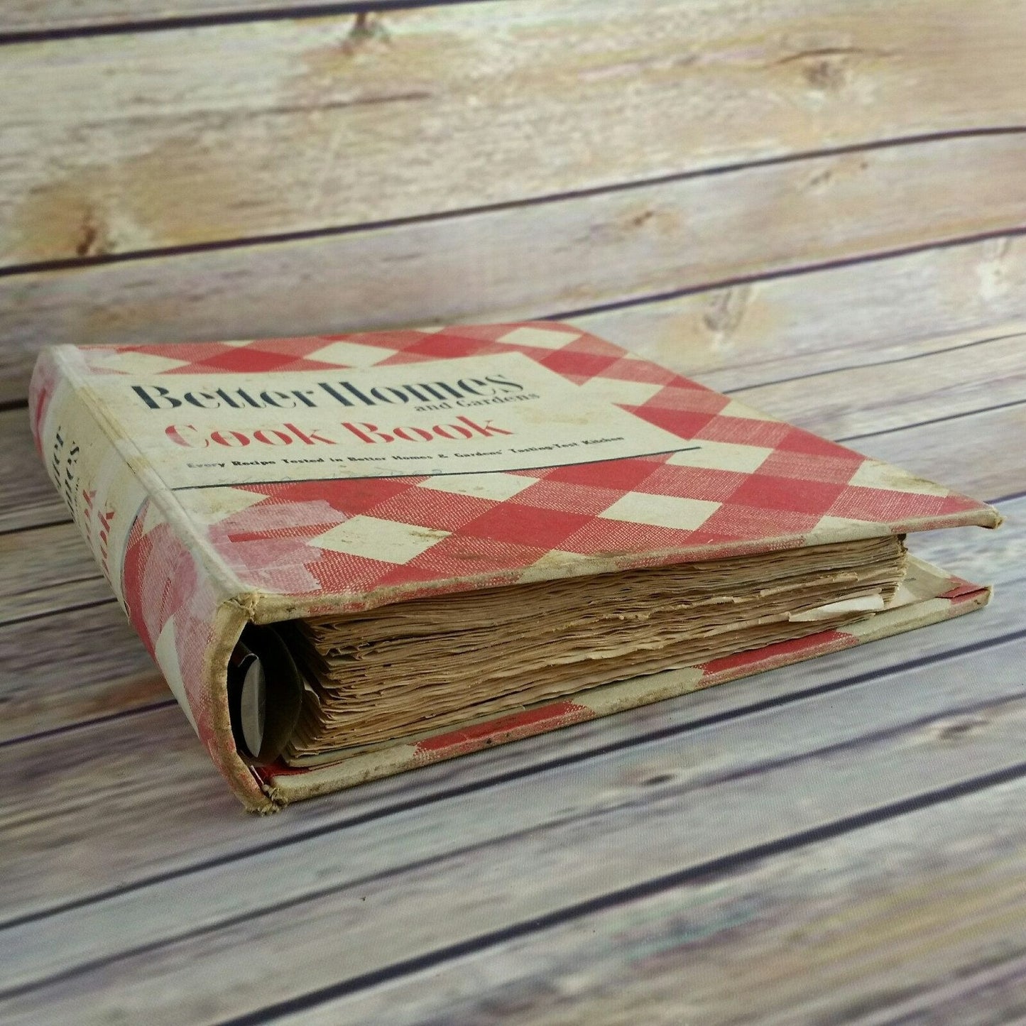 Vintage Better Homes and Gardens Cookbook Recipes 5 Ring Binder 1951 Rough Condition