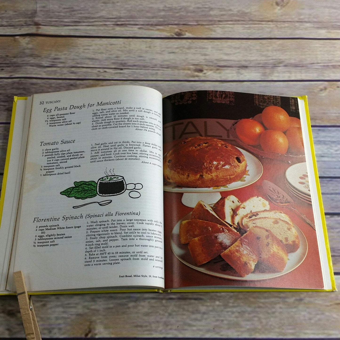 Vtg The Italian Cookbook Culinary Arts Italian Cookbook 1977 Hardcover Booklet Adventures in Cooking Series