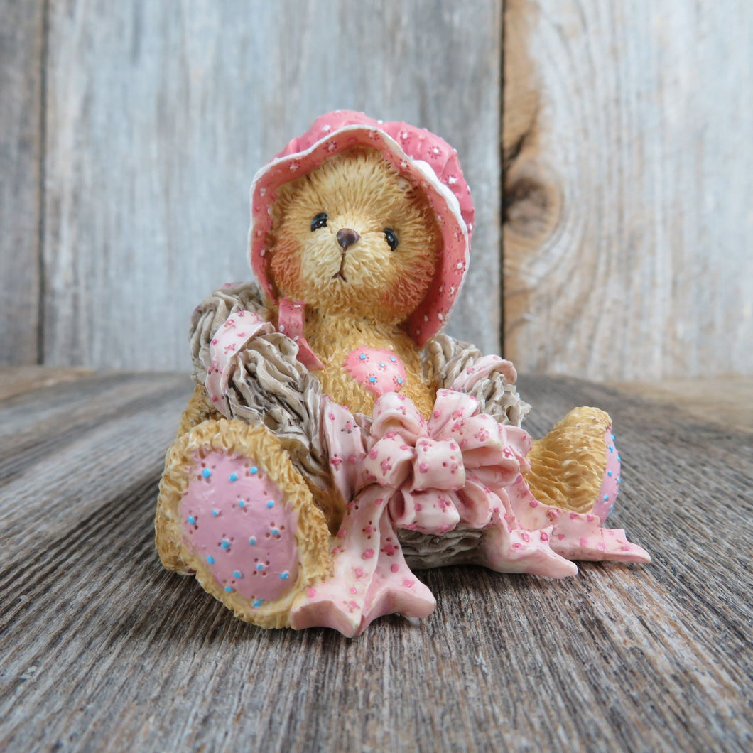 Cherished Teddies Priscilla Enesco Bear Figurine Love Surrounds Our Friendship P Hillman 1992