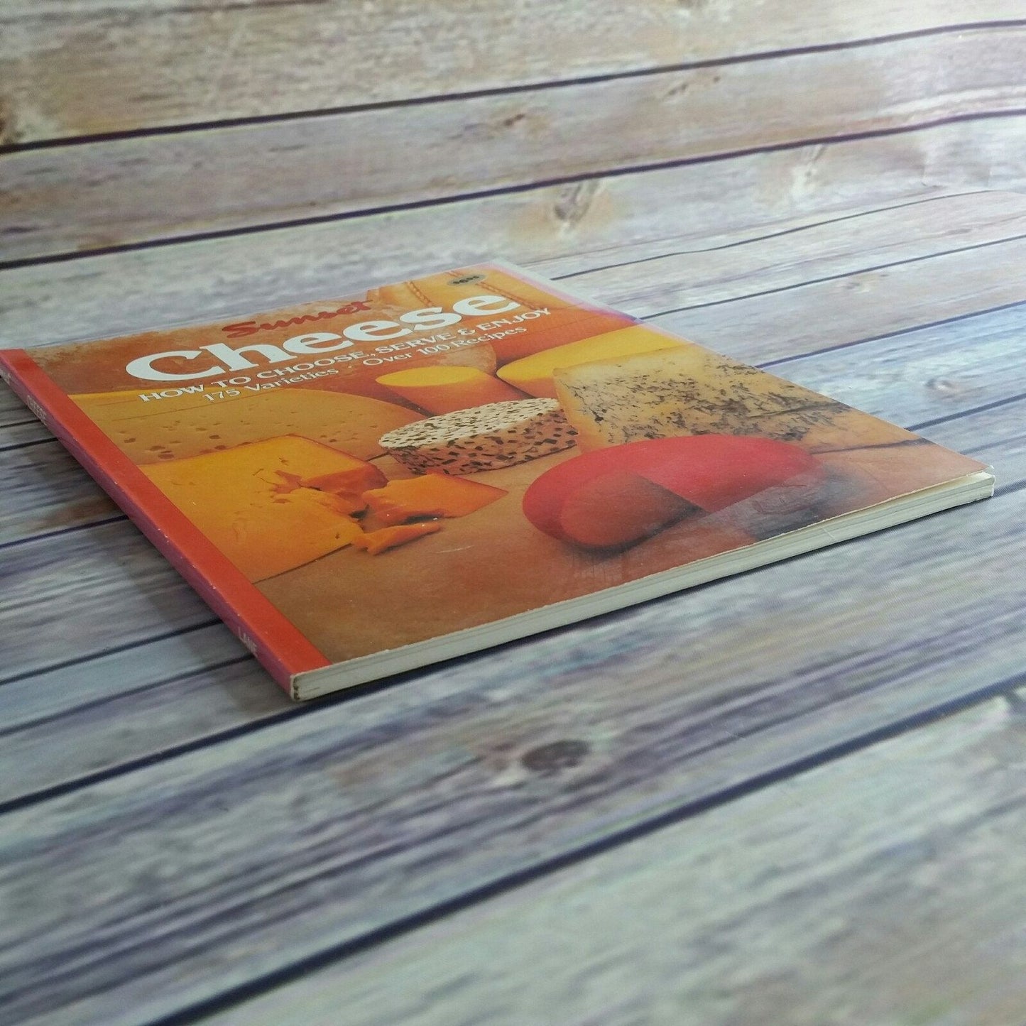 Vintage Cookbook Sunset Cheese Recipes 1987 Sunset Magazine Books Paperback 1980s How to Choose Serve and Enjoy