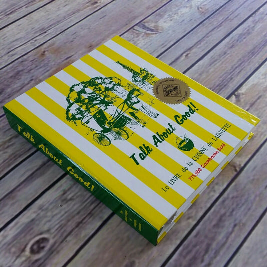 Vtg Louisiana Cookbook Lafayette Junior League Talk About Good Cajun Creole 2014