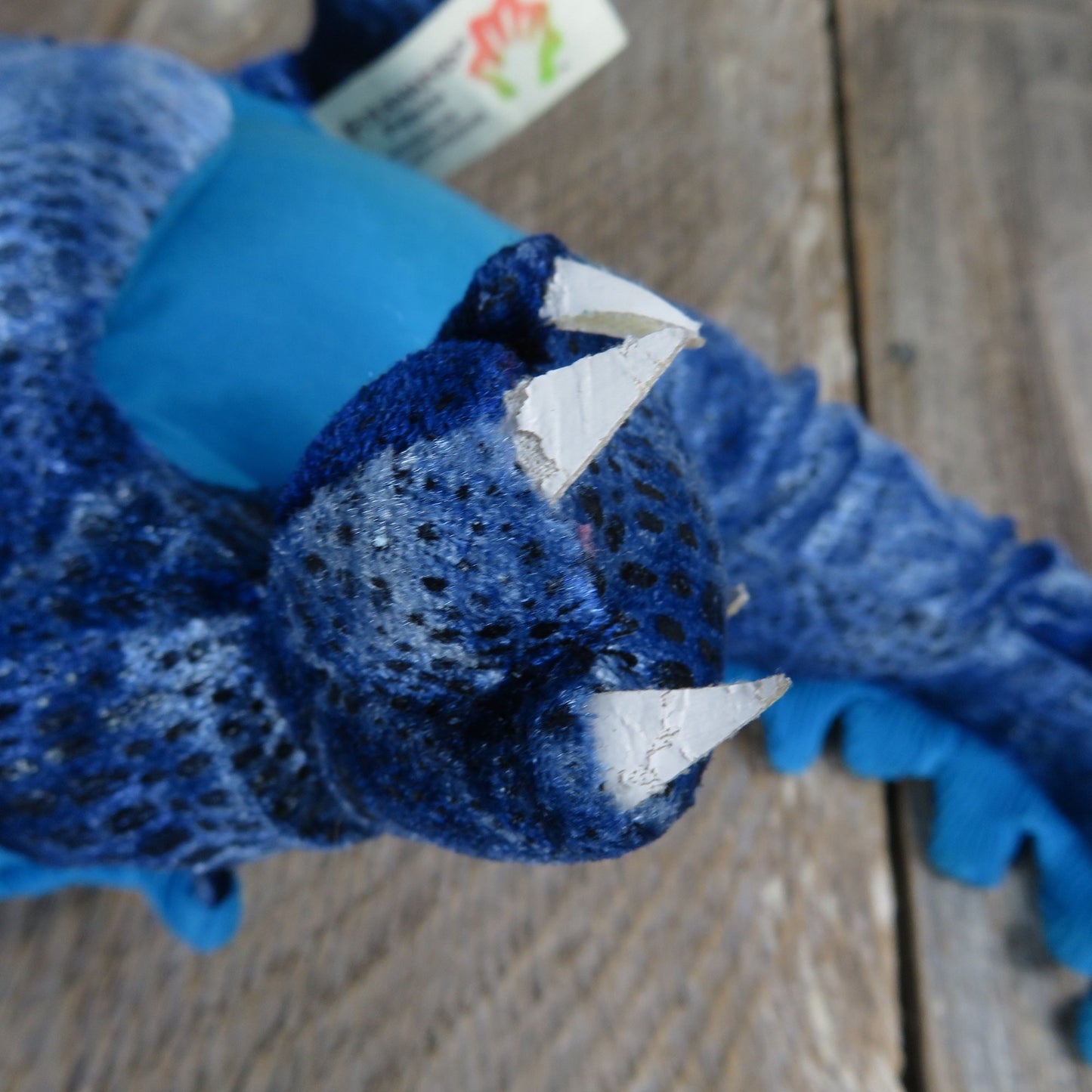 Blue Dragon Puppet Plush 3 Headed Folkmanis Magical Fantasy Full Body Stuffed Animal