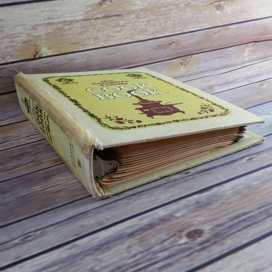 Vintage The Complete Family Cookbook Recipes 3 Ring Binder 1970  Hardcover 1970s Curtin Productions California BiCentennial