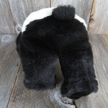 Load image into Gallery viewer, Vintage Panda Bear Plush Gund Stuffed Teddy Bear Black White 1990s