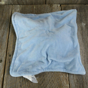 Blue Bear Lovey Fleece Security Blanket Plush Polka Dot Brown Baby Essentials 2012 Stuffed Animal
