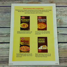 Load image into Gallery viewer, Vintage Cookbook 42 Hot Potato Ideas Betty Crocker Booklet 1970 - At Grandma&#39;s Table