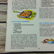 Load image into Gallery viewer, Vintage Cookbook 42 Hot Potato Ideas Betty Crocker Booklet 1970 - At Grandma&#39;s Table