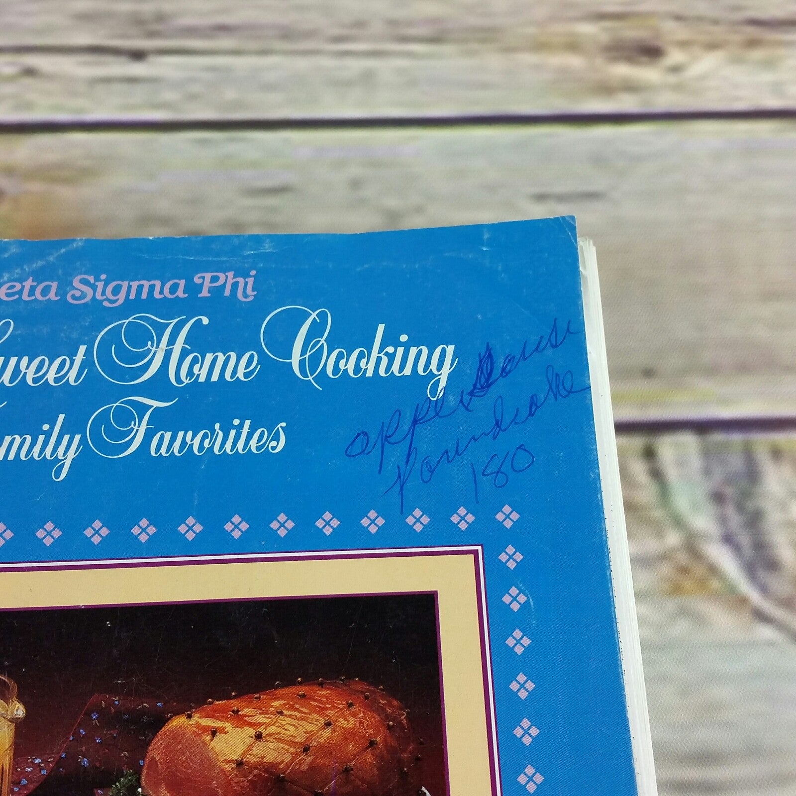 Vintage Cookbook Beta Sigma Phi Home Sweet Home Cooking Family Favorites 1993 - At Grandma's Table