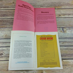 Vintage Cookbook Foster Farms Promo Booklets Lot of 2 Chicken Washington Fryer - At Grandma's Table