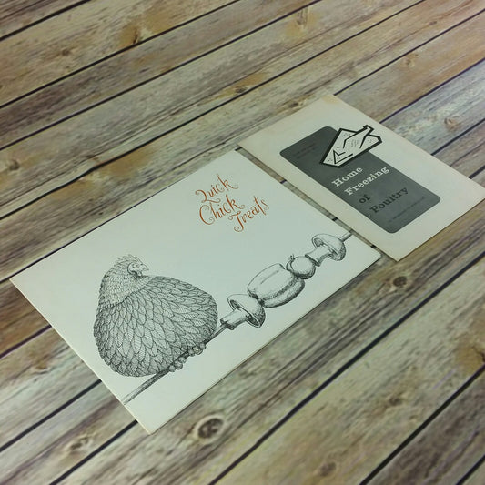 Vintage Cookbook Foster Farms Promo Booklets Lot of 2 Poultry Chicken Dept of Agriculture 1967 - At Grandma's Table