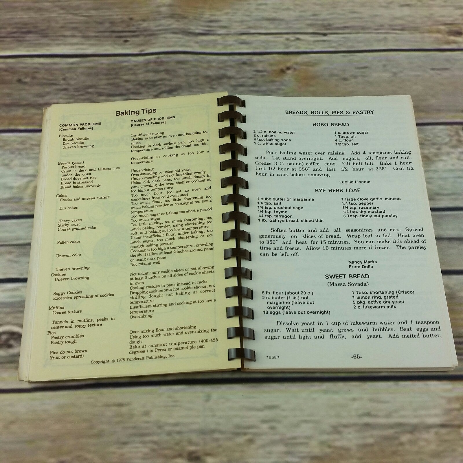 Vintage California Cookbook Rio Dell Fire Department Ladies Auxiliary 1987 Burnt Offerings - At Grandma's Table